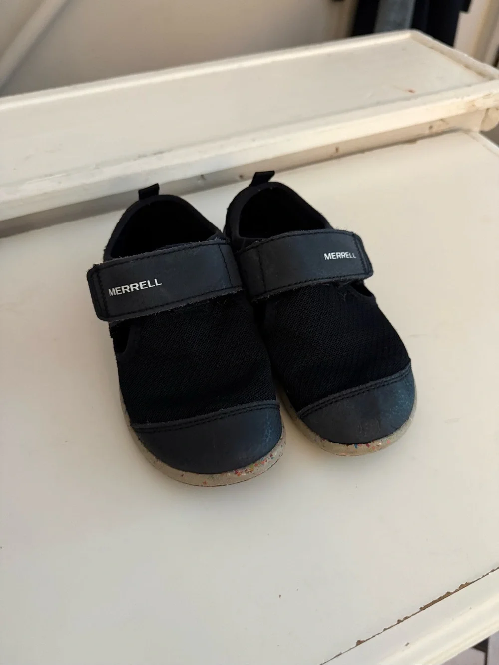 Merrell Kids Black Bare Steps Water Shoes